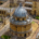 Aerial close-up view of Radcliffe Camera in Oxford with surrounding university colleges, Historic neoclassical dome and medieval architecture, Education and cultural heritage landmark in England